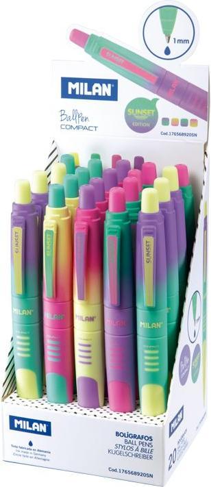 Display box 20 COMPACT Sunset pens (Multicoloured, 20 x)