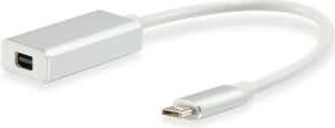 Produktbild equip Mini DisplayPort — USB Typ C (USB Typ-C, 15 cm)