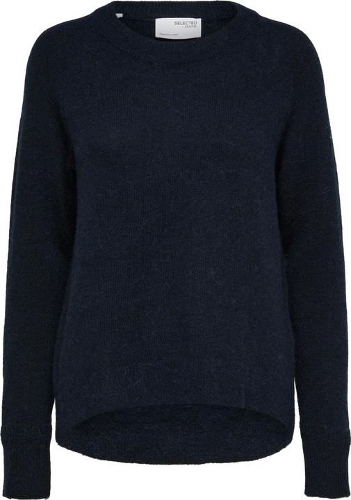 Selected Femme Rundhalsausschnitt Woll Pullover