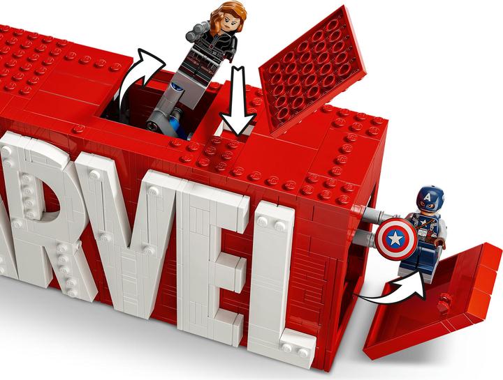 Produktbild LEGO Logo & Minifiguren (76313, LEGO Marvel)