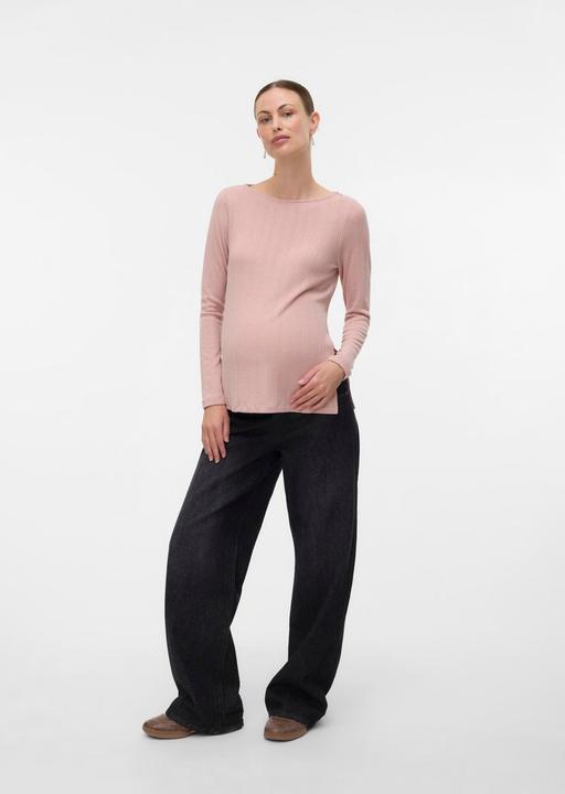 Immagine prodotto Mamalicious Normal geschnitten U-Boot Ausschnitt Schmale Ärmel Top Bluse (S)