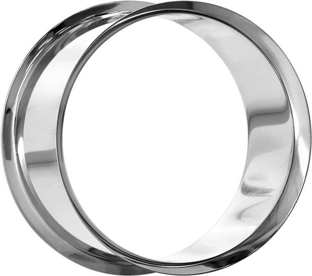 Produktbild Star Piercing Flared Tunnel silber (ohne Messing, Titan G23)