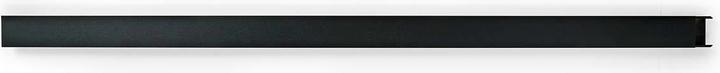 Actual product image Nedis Cable management | Tube | 1 piece | max. cable thickness: 25 mm | Aluminium | Black (Duct, 110 cm)