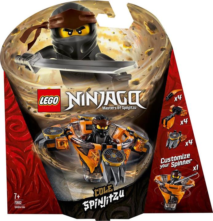 Actual product image LEGO Spinjitzu Cole (70662, LEGO Ninjago)