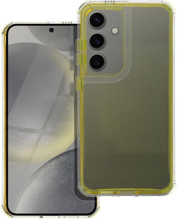 Actual product image OEM Back panel cover MATRIX CLEAR Case for SAMSUNG S20 FE / S20 FE 5G yellow (Samsung Galaxy S20 FE, Samsung Galaxy S20 FE 5G)