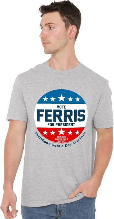 Produktbild Ferris Bueller´s Day Off Ferris Bueller's Day Off Vote Ferris For President TShirt (4XL)