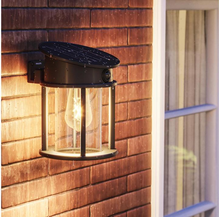 Productafbeelding Philips Wandlamp op zonne-energie voor buiten (470 lm, IP44)
