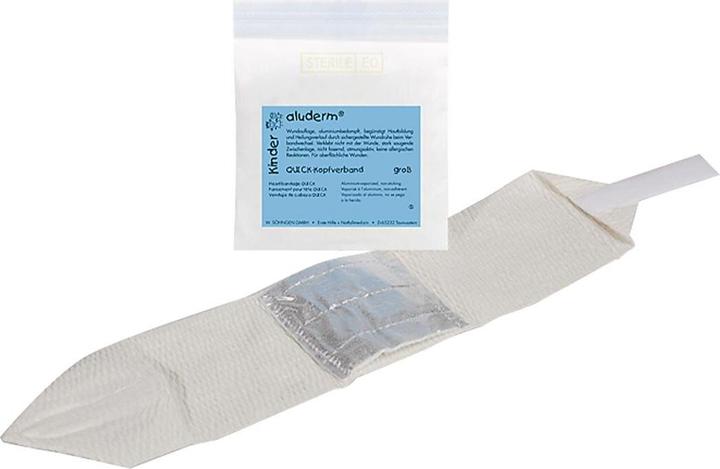 Produktbild Söhngen aluderm Kinder Quick Kopfverband gross, Einzeln, steril verpackt