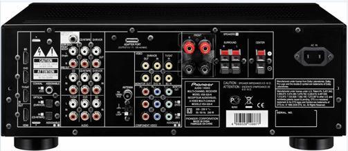 Produktbild Pioneer VSX-520-K, 5.1 AV-Receiver, HDMI 1.4a, Schwarz
