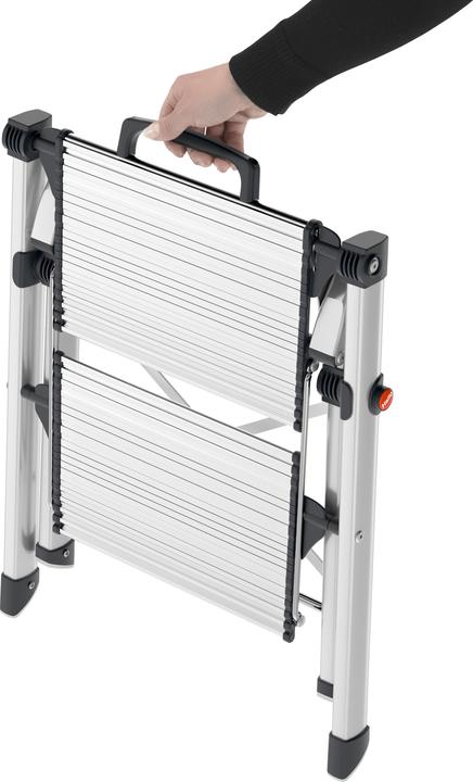 Productafbeelding Hailo MK80 ComfortLine, comforttrap, 2 treden (Trapladder, 46 cm)