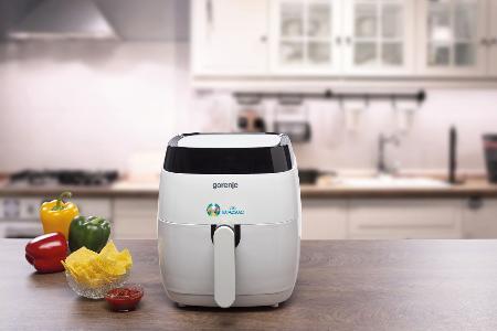 Actual product image Gorenje KG Deep fryer 3.5L hot air circulation timer non-stick black and white AF1409DW EURO2020 (EU plug)