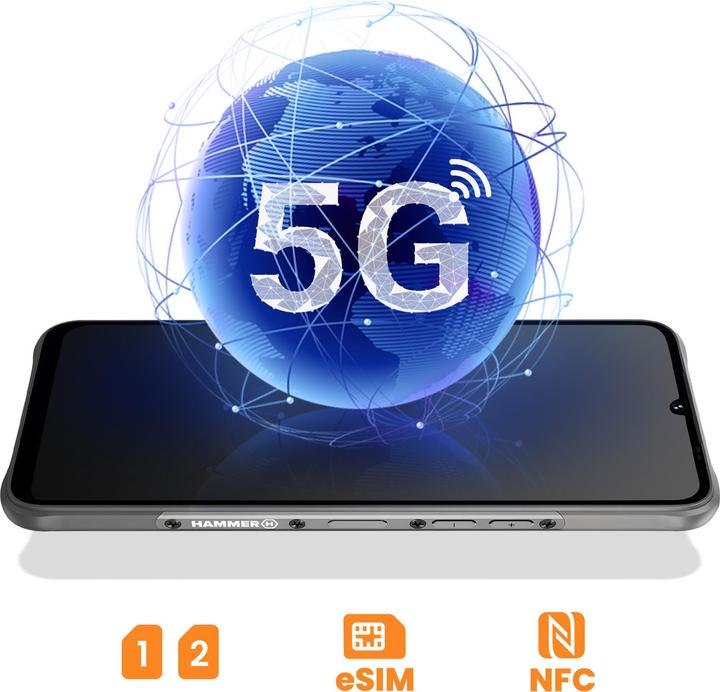 Image du produit Myphone Blade Va 5G (128 Go, Noir, 6.56", 50 Mpx, 5G)