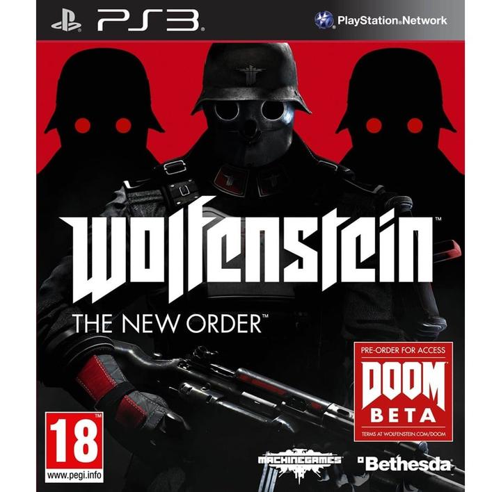 Actual product image Bethesda Wolfenstein: The New Order (Essentials) (PS3, EN)