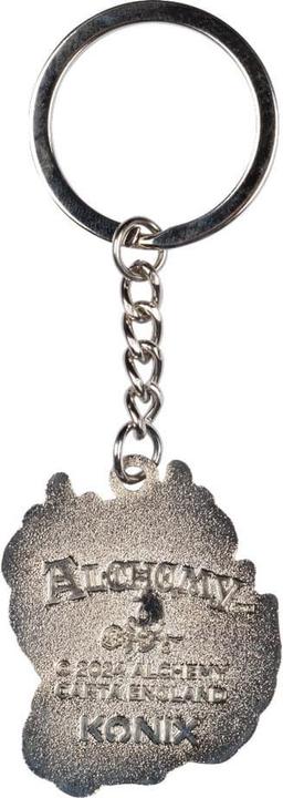 Actual product image Konix Alchemy Skull keyring pendant