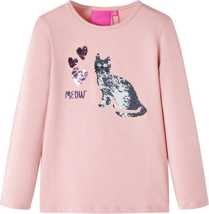 Immagine prodotto VidaXL Camicia da bambino a maniche lunghe rosa chiaro 128,Materiale: 95 % cotone. 5 (128)