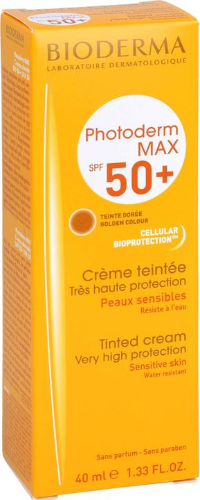 Image du produit Bioderma Photoderm MAX Crème Teintée SPF 50+ (Crème solaire, SPF 50, 40 ml)