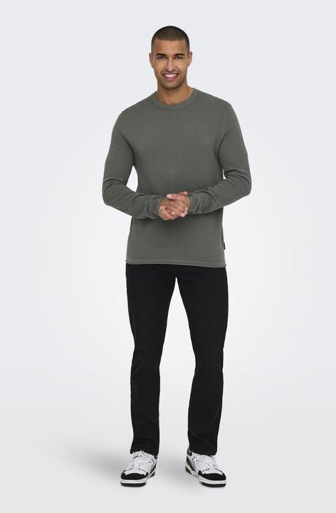 Image du produit Only & Sons Onsfelix Reg 12 Crew Knit Noos (XS)