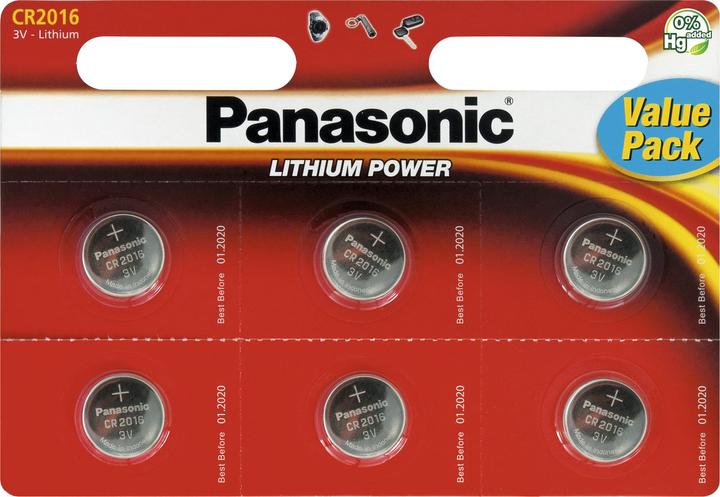 Panasonic Lithium Power CR2032 (6 Stk., CR2032, 220 mAh)