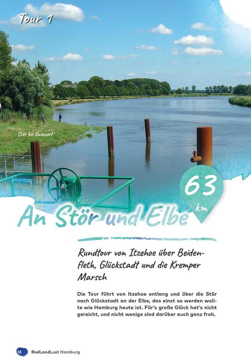 Produktbild Hamburg und Umland RadLandLust, 31 Lieblings-Radtouren, E-Bike-geeignet, mit Wohnmobilstellplätzen (Deutsch, Stefan Kayser, 2023)
