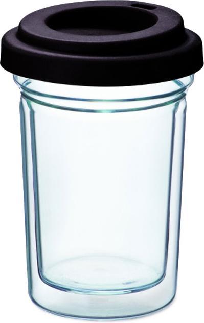 Produktbild Kelomat Becher 0,3L "Coffee to Go" doppelwandig mit Silikondeckel (300 ml)