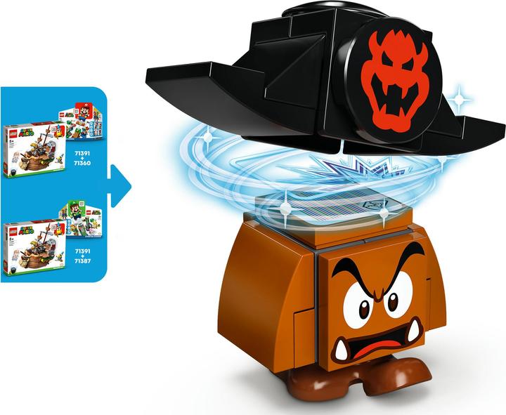 Produktbild LEGO Bowsers Luftschiff - Erweiterungsset (71391, LEGO Super Mario)
