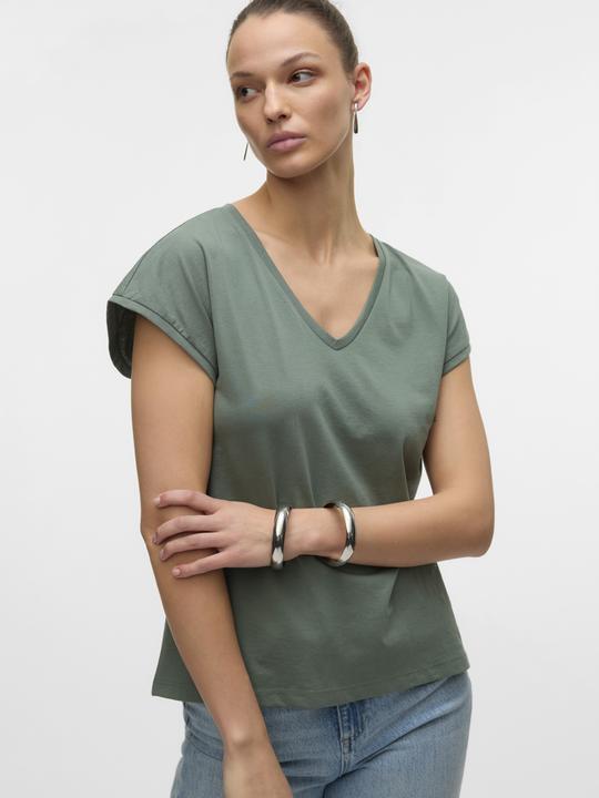 Immagine prodotto Vero Moda Vmluna Ss V-Neck Tee Jrs Noos (S)