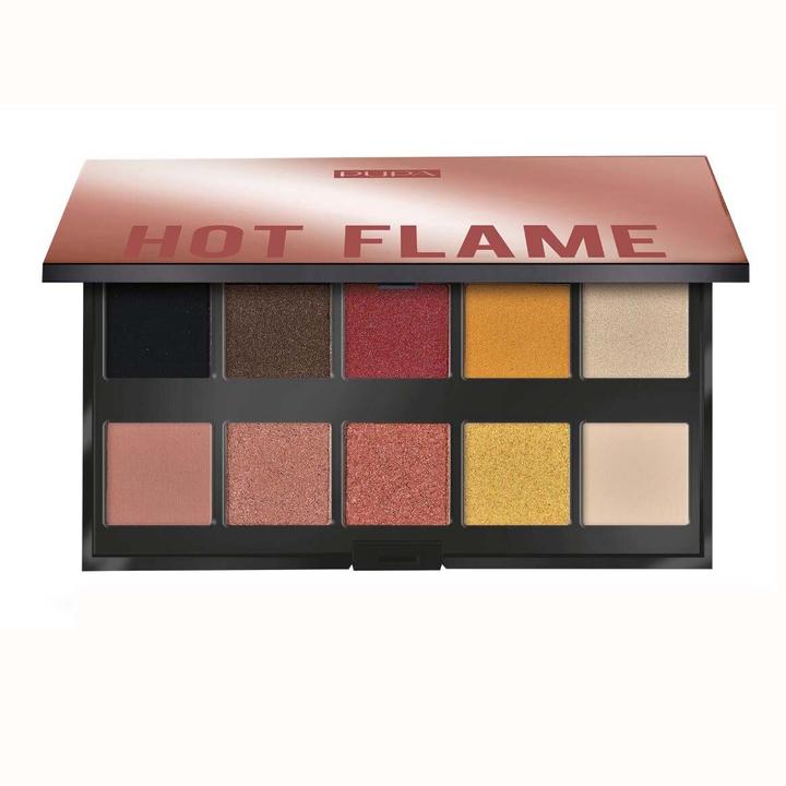 Actual product image Pupa Milano Make Up Stories Palette 002 Hot Flame (002)