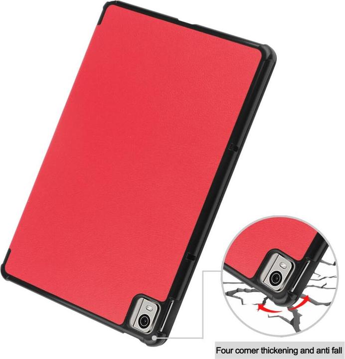 Actual product image Cover-Discount Nokia T21 - Tri-fold Smart Case red (Nokia T21)