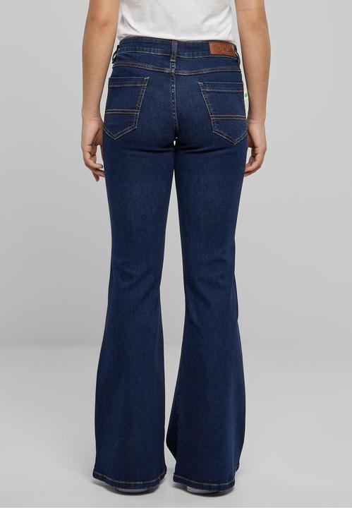 Actual product image Urban Classics Ladies Organic Low Waist Flared Denim (29)