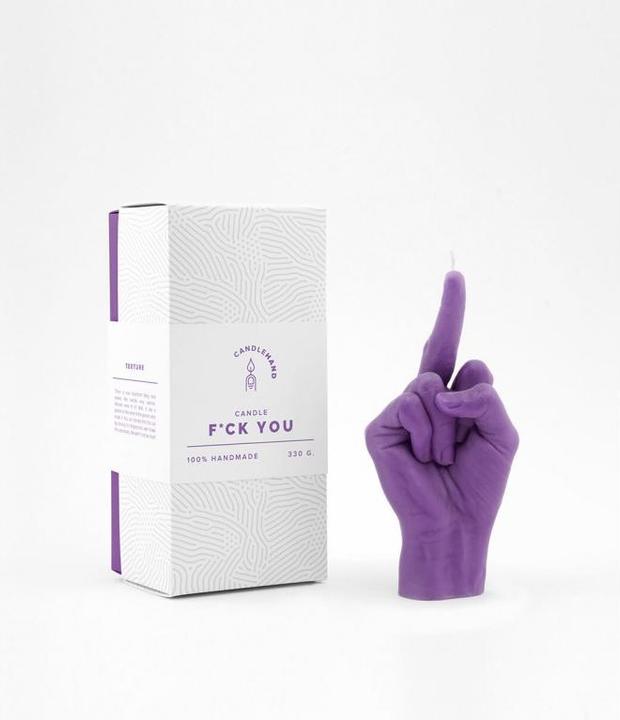Actual product image Candle Hand F*ck you (1 pcs.)