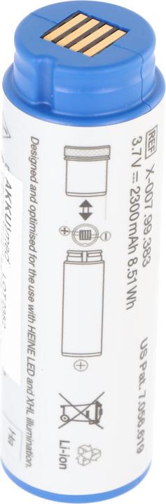 Heine Original Li Ion Akku X-007.99.383 (1 pcs., 2300 mAh, Rechargeable battery)