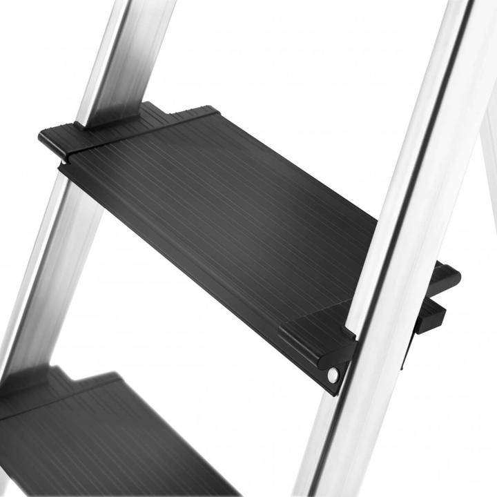 Produktbild Hailo L100 TopLine, Alu-Sicherheits-Stehleiter, 5 Stufen (Stehleiter, 101 cm)