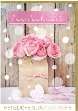 Actual product image Braun + Company Wedding card (1 pcs.)