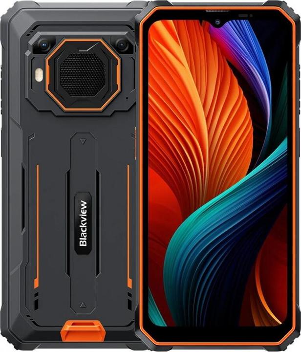 Productafbeelding Blackview BV6200 Plus (6.56" - NFC - 256 Go, 8 Go RAM - 11 000 mAh) Orange (256 GB, Oranje, 6.56", Dubbele SIM)