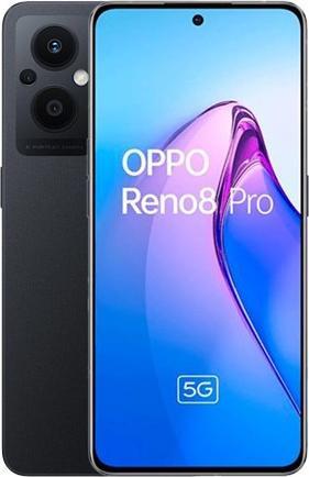 Produktbild OPPO Reno 8 Pro (256 GB, Glazed Black, 6.70", Dual SIM, 50 Mpx, 5G)