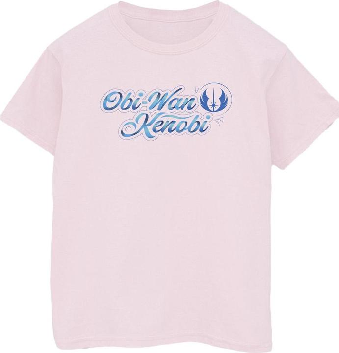 Star Wars ObiWan Kenobi Ribbon Font TShirt (M)