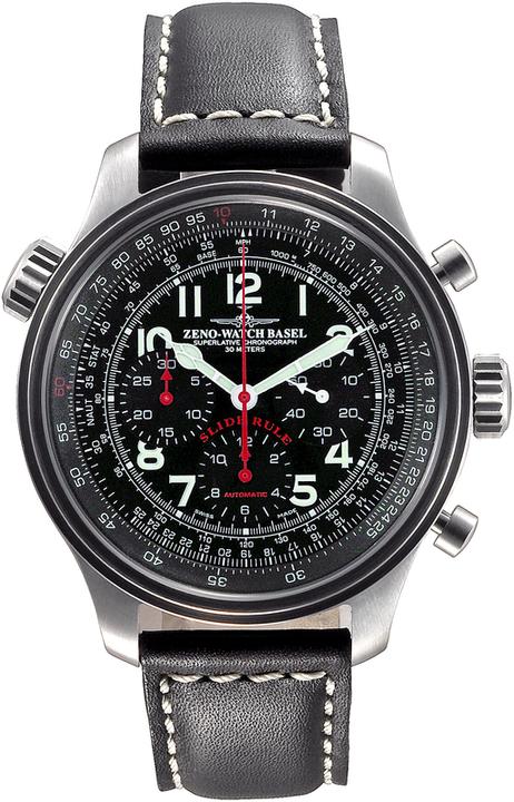 Zeno-Watch Basel Cronografo 2020 (Orologio da polso analogico, Fatto in Svizzera, 47.50 mm)