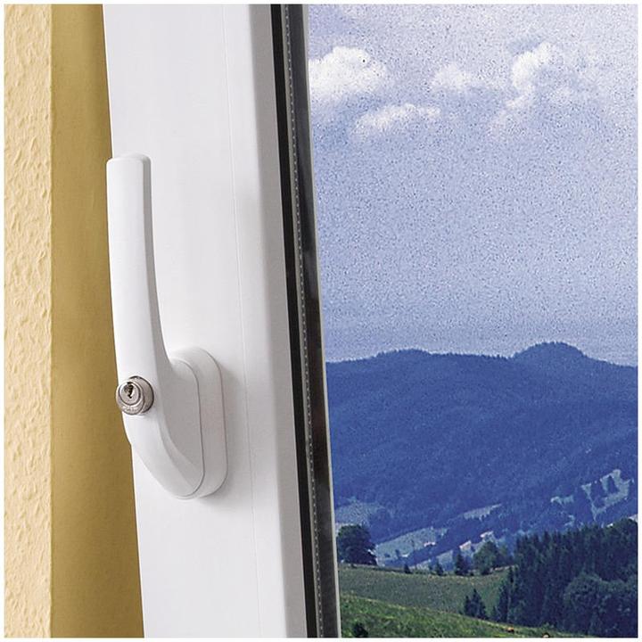 Produktbild Abus FG400 S AL0089 abschliessb. Fenstergriff, silb