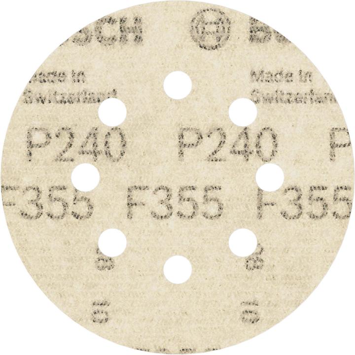 Produktbild Bosch Professional Zubehör PRO F355 Schleifblatt, 125 mm, G240 (240)