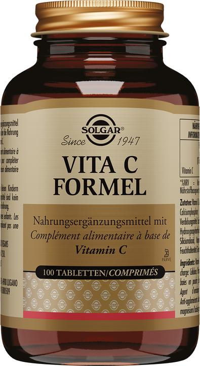 Actual product image Solgar Vita C Formula (new) Tabl (100 Piece, Pills, 252 g)