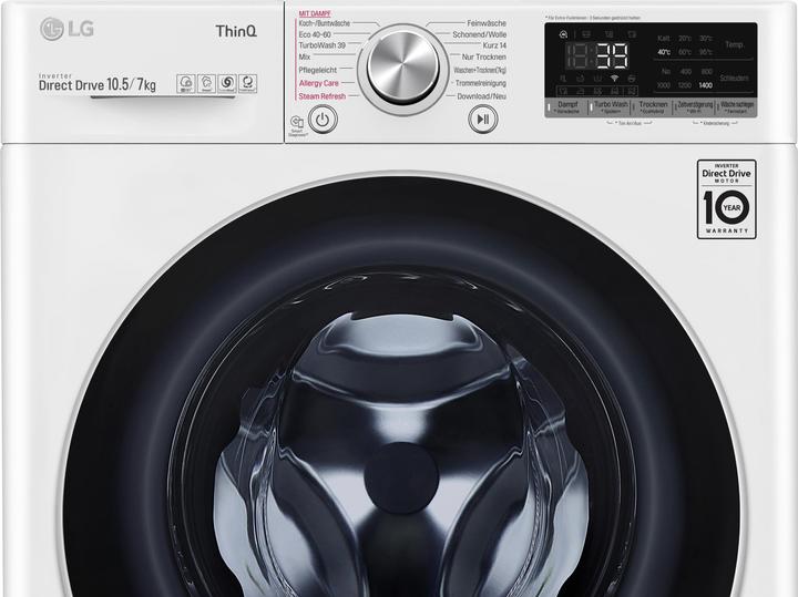 Actual product image LG V7WD107H2E