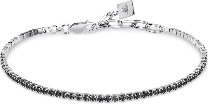 Produktbild Morellato Stylish silver bracelet with zircons Tennis SATT14 (21 cm, Silber 925)