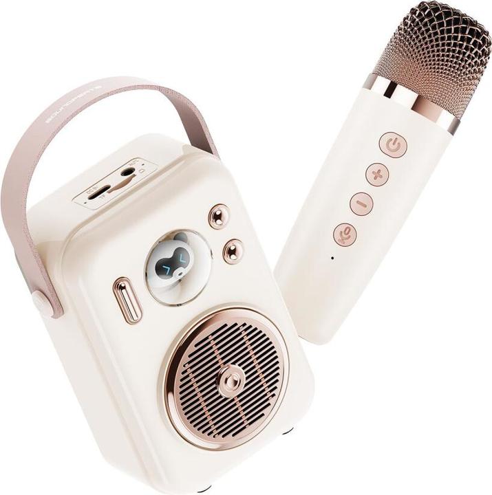Actual product image Soundpeats Wireless Bluetooth Speaker Hi-sing (ivory)