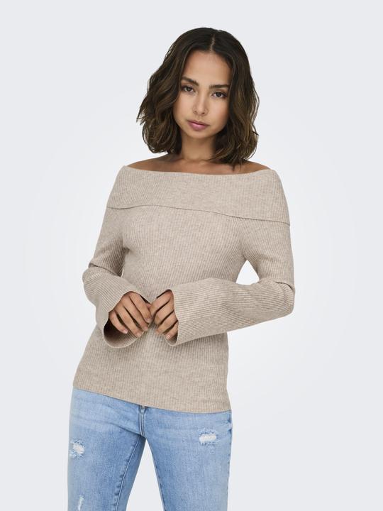 Produktbild Only Schulterfrei Pullover Strickpullover (L)