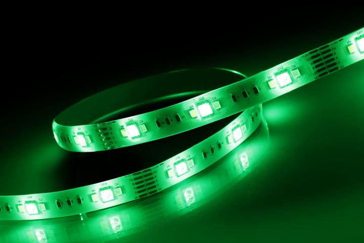 Actual product image Deltaco LED strip, 3 meter, RGB, 2700K-6500K, white (Multicoloured, 300 cm, Indoor, Outdoor)