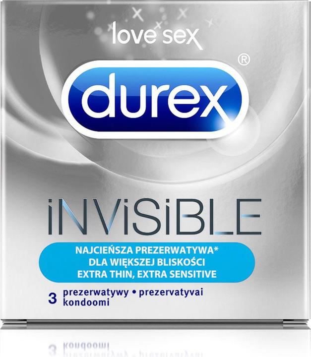 Image du produit Durex Invisible Super Thin (3 pcs)