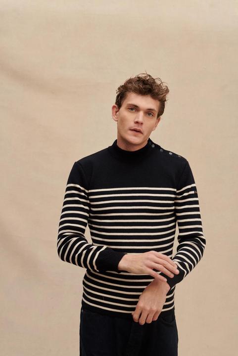 Immagine prodotto Le Minor maglione marinière con scollo rotondo (XL)