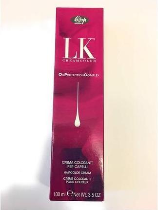 Actual product image Lisap LK OPC cream hair color 4/26 medium brown ash copper (4, 26 medium brown ash copper)