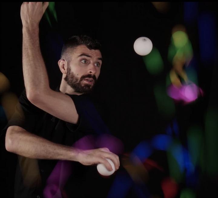 Produktbild Spin Balls Jonglier-Ball Set à 3 Stück mit LED