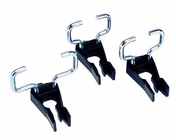 Image du produit Raaco Set de crochets à outils L.20mm 3pcs pour art.no 795605,795584,795698-699 Clip 5-20mm